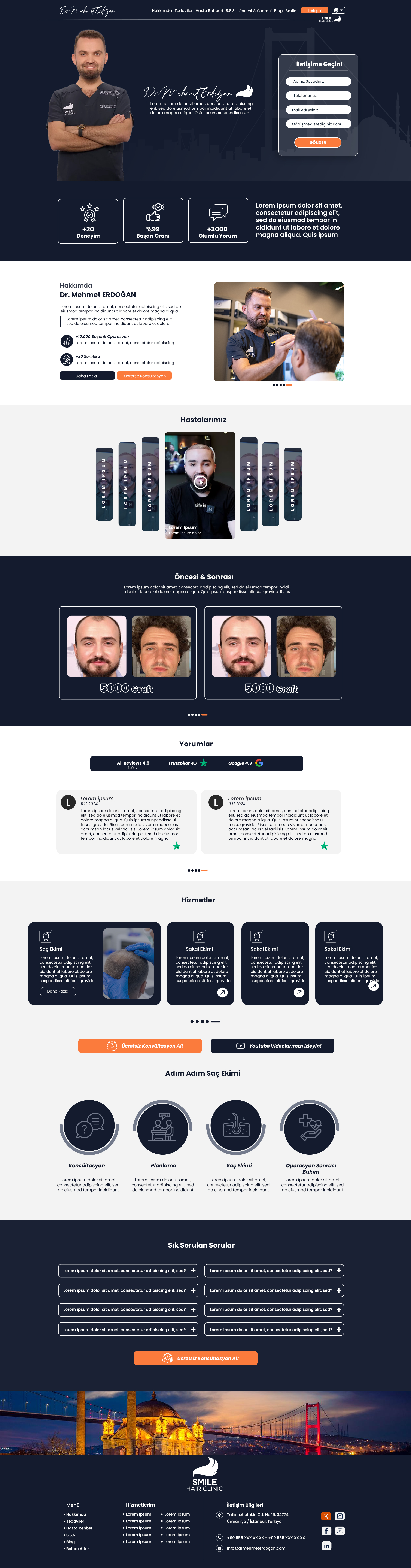 Web Sitesi Tasarımı Projesi