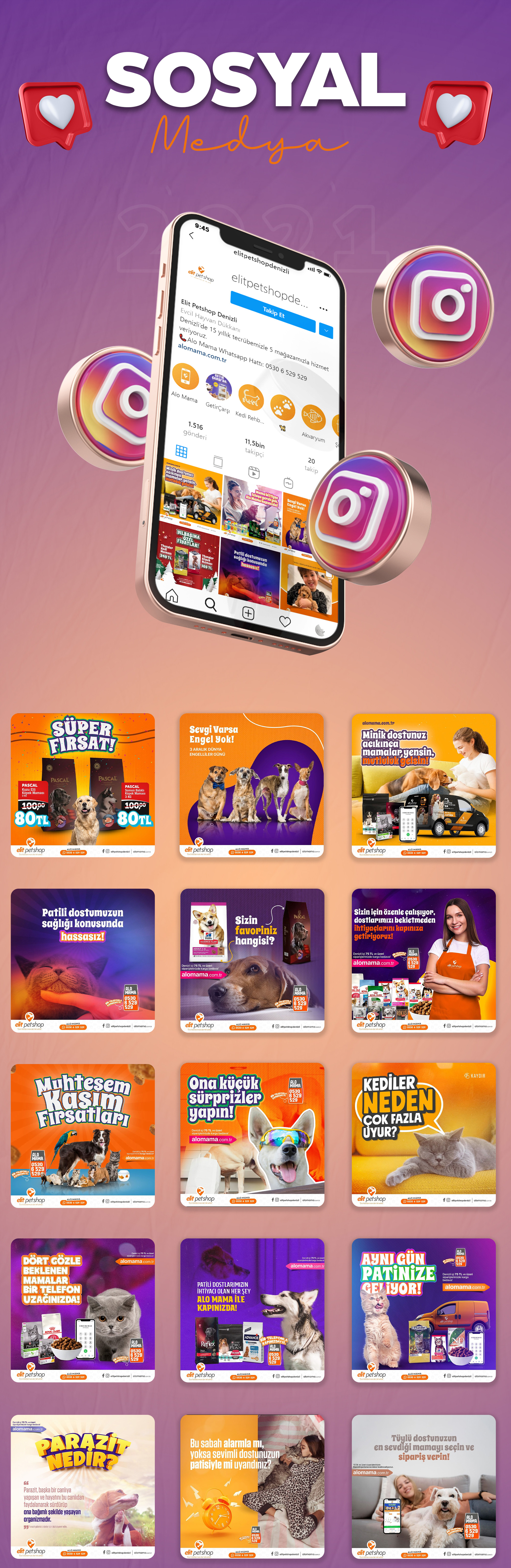 Sosyal Medya Reklam & Pazarlama & Yönetim