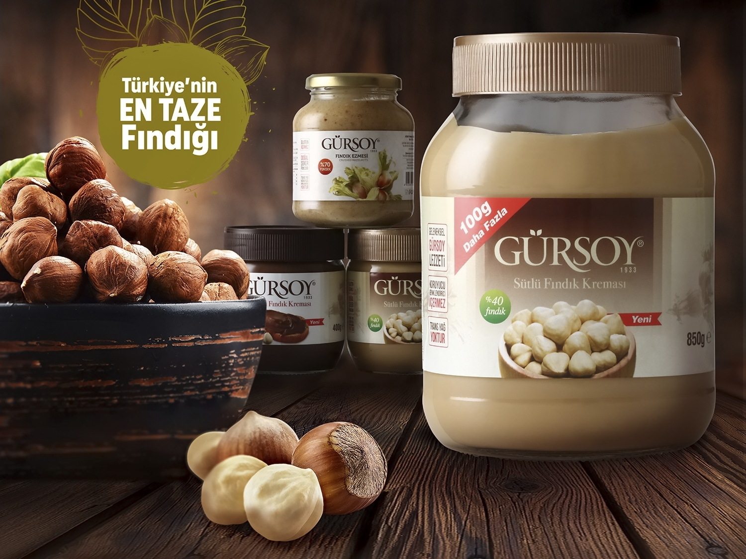 Gürsoy Sütlü Fındık Kreması