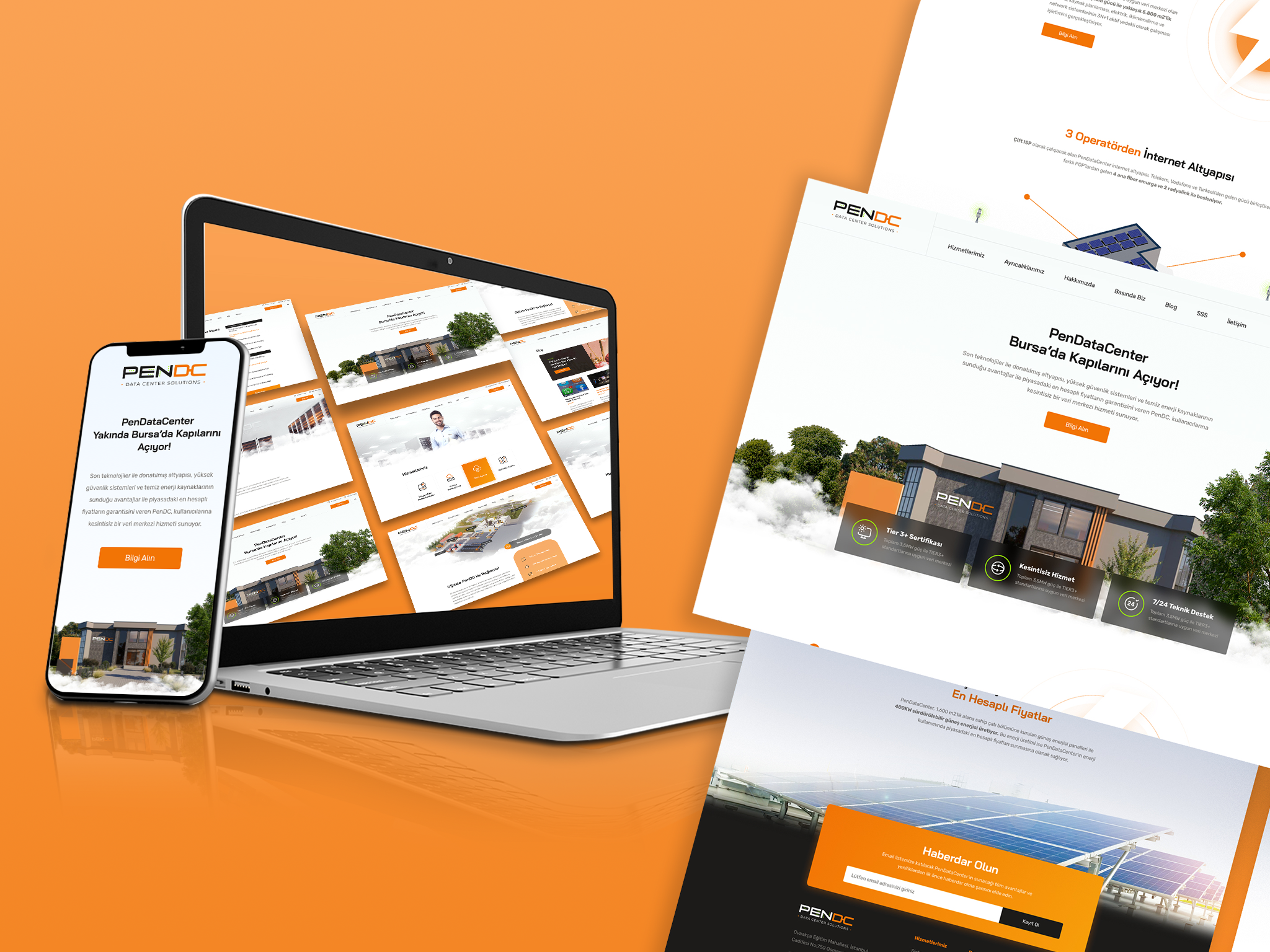 PenDC - Kurumsal Kimlik ve Web Sitesi