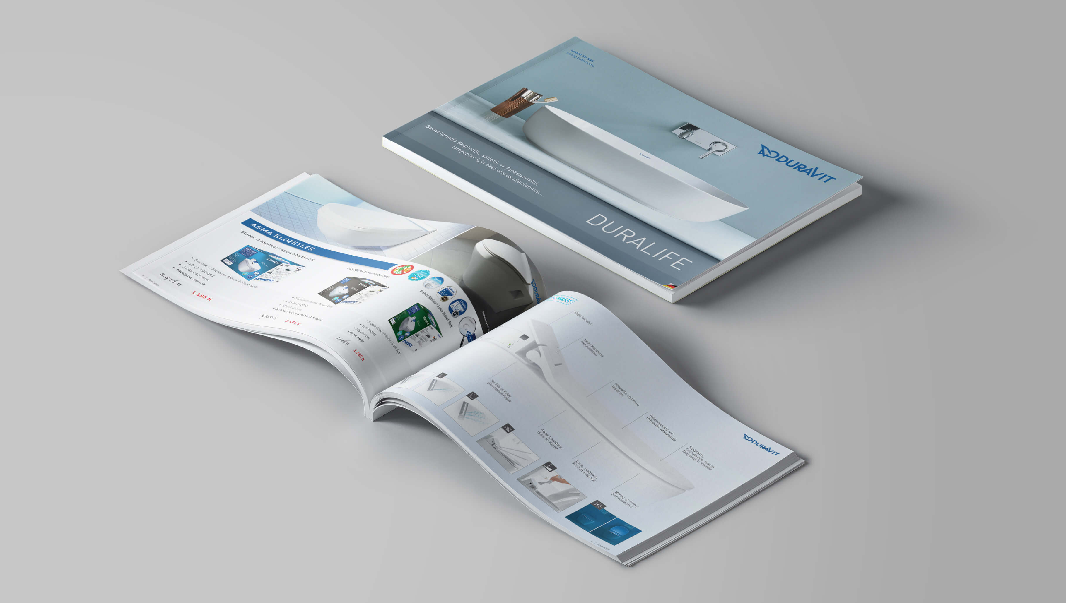 DURAVİT Duralife Broşür Tasarım