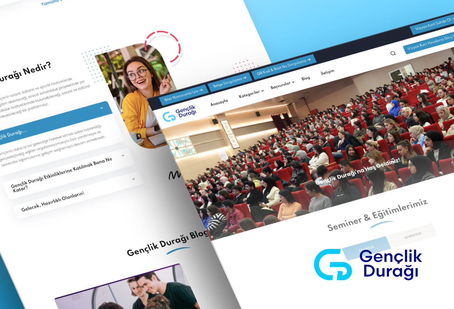 Web Sitesi Geliştirme: Gençlik Durağı