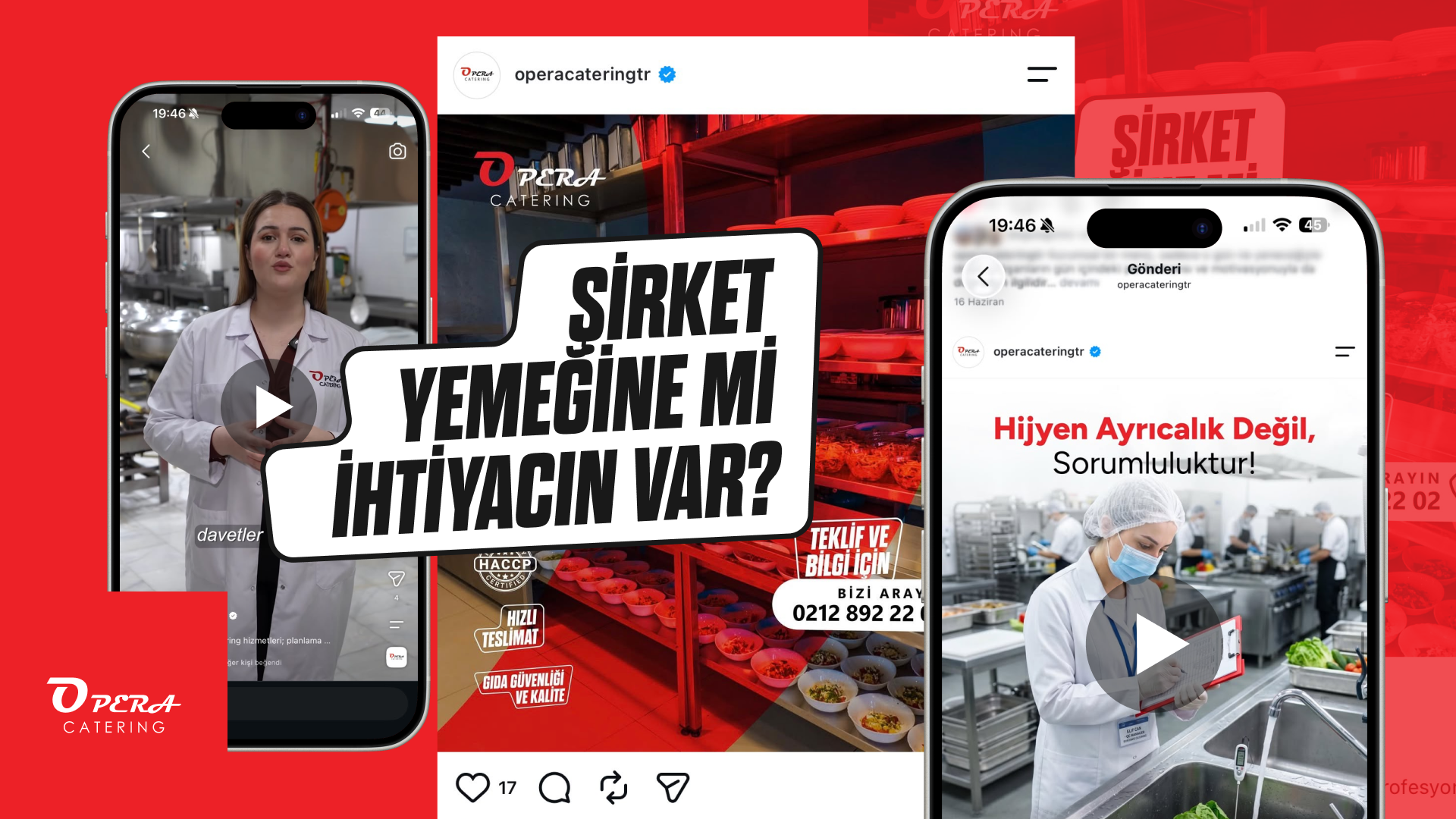 Opera Catering – 360° Dijital Pazarlama & Reklam Yönetimi