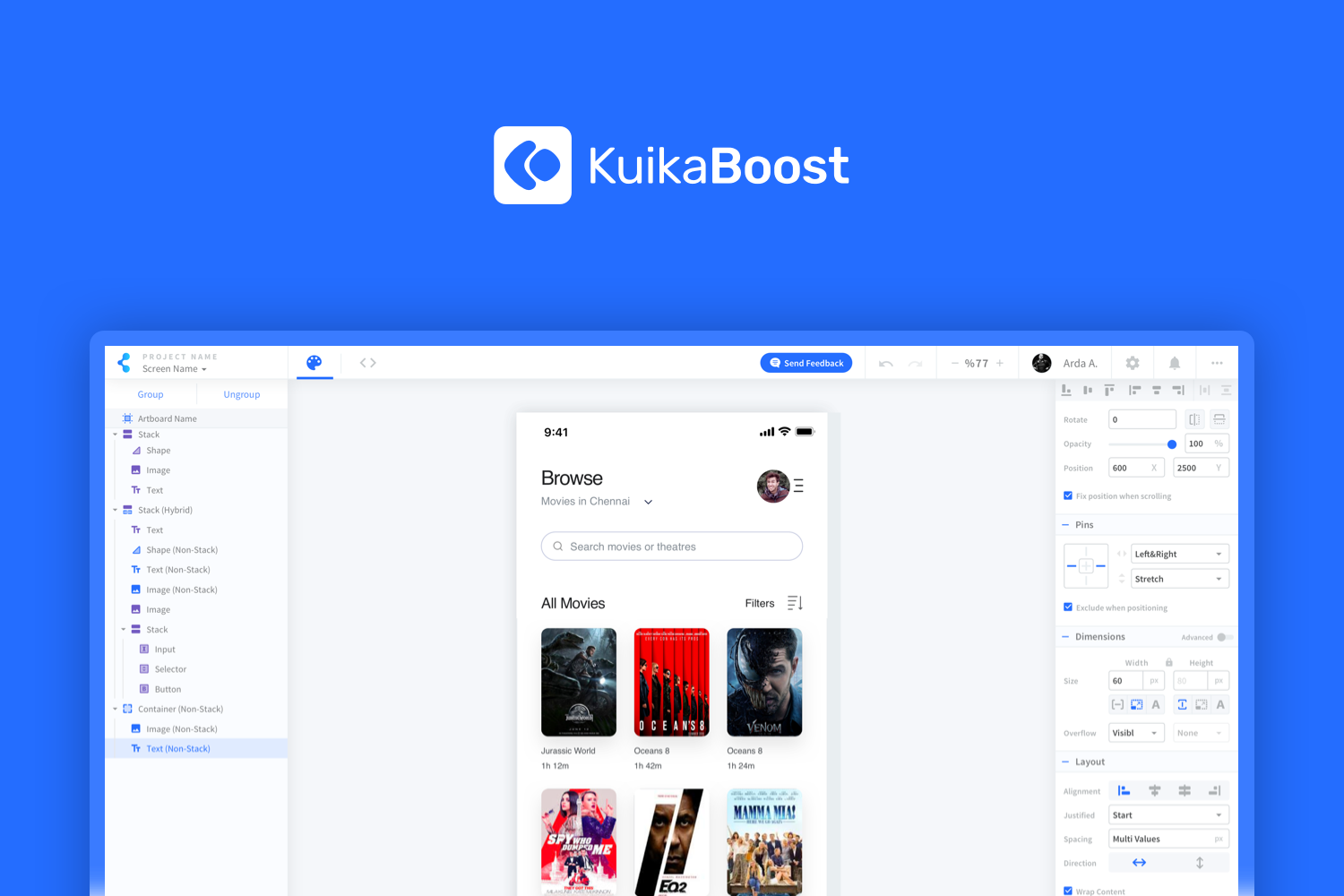 Design to Code Platform