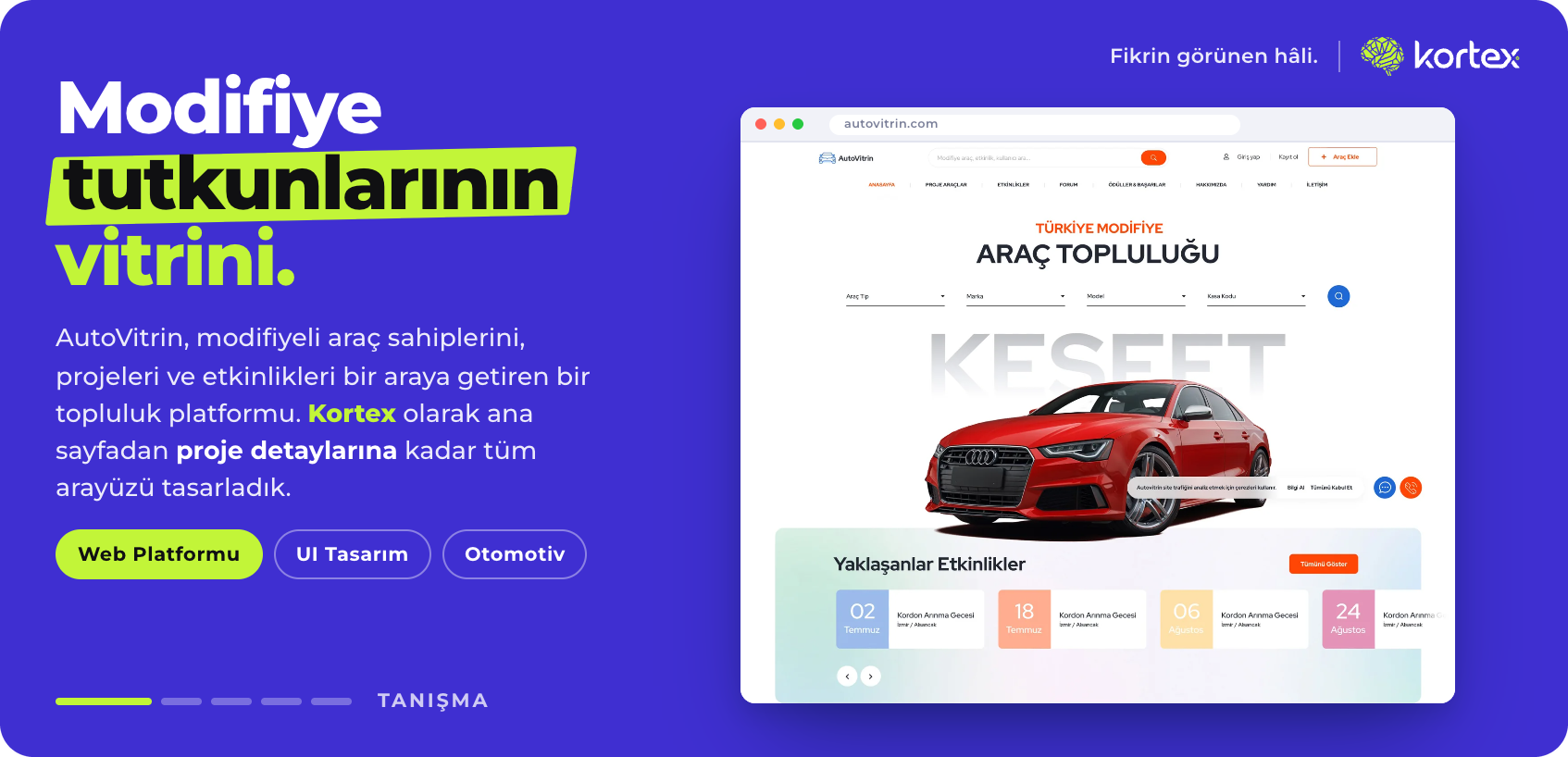 AutoVitrin | Modifiye Araç Topluluğu Platform Tasarımı