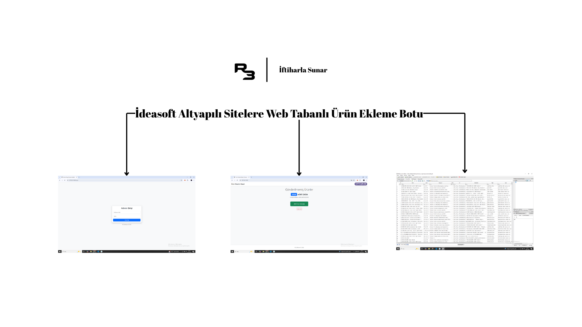 Ideasoft Tabanlı E-Ticaret Sitelerinde Ürün Ekleme Botu