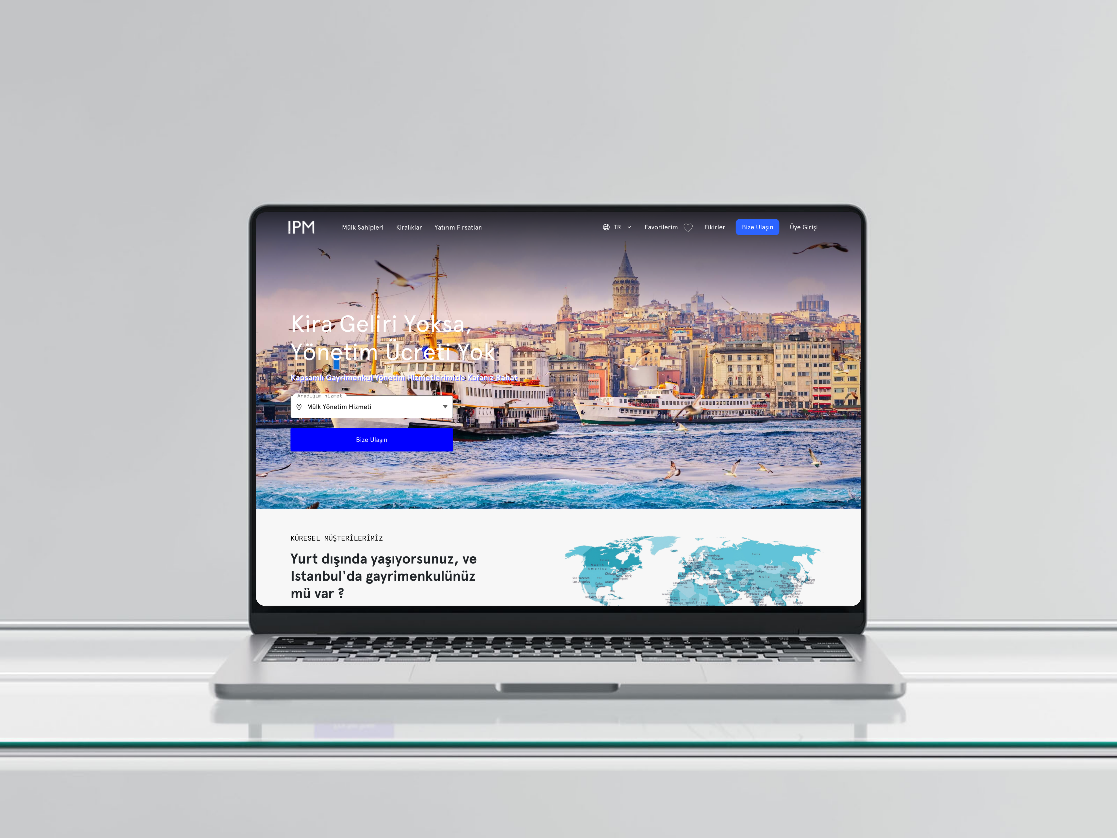 Mülk Yönetimi Web Sitesi