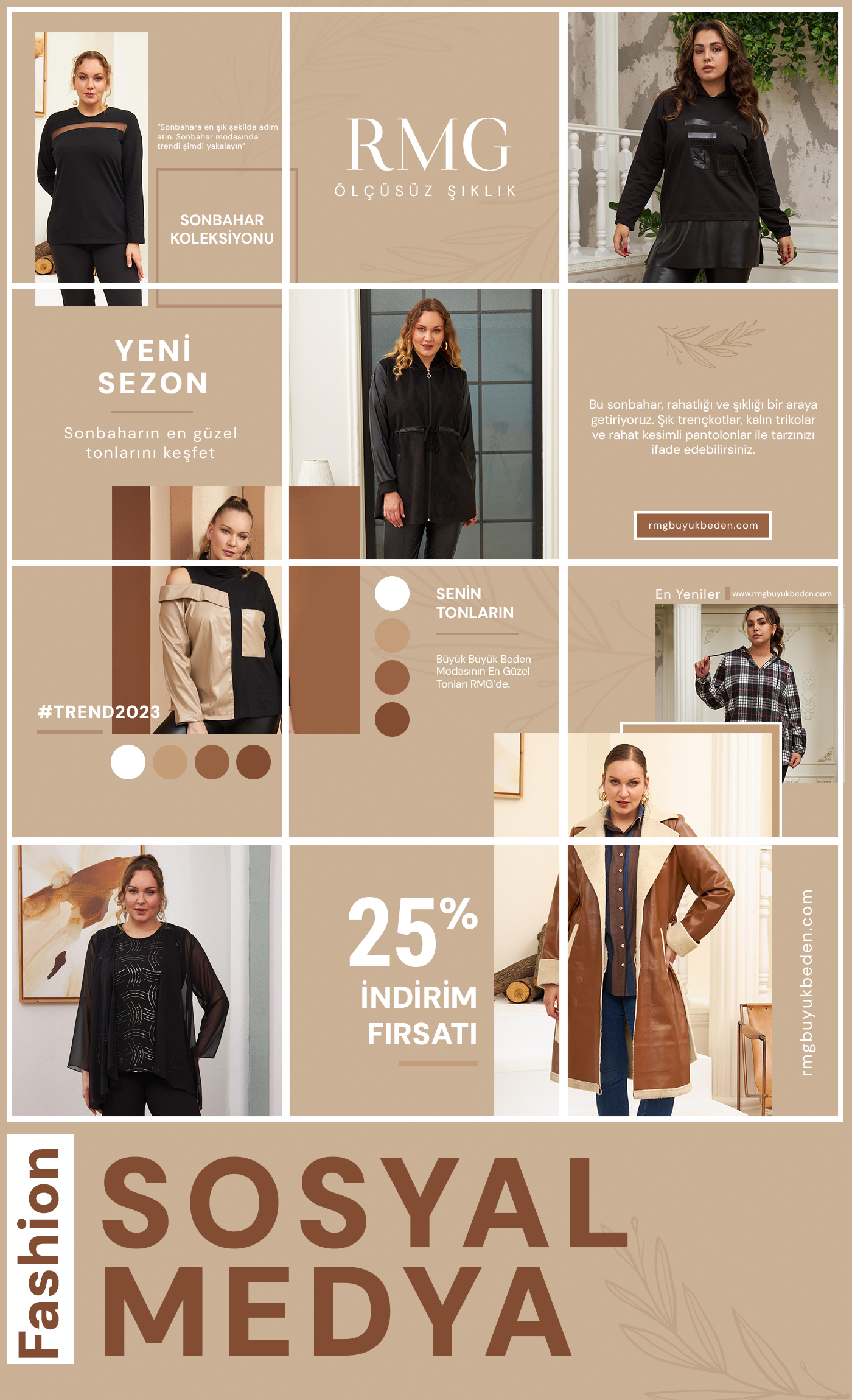 RMG Büyük Beden Sosyal Medya