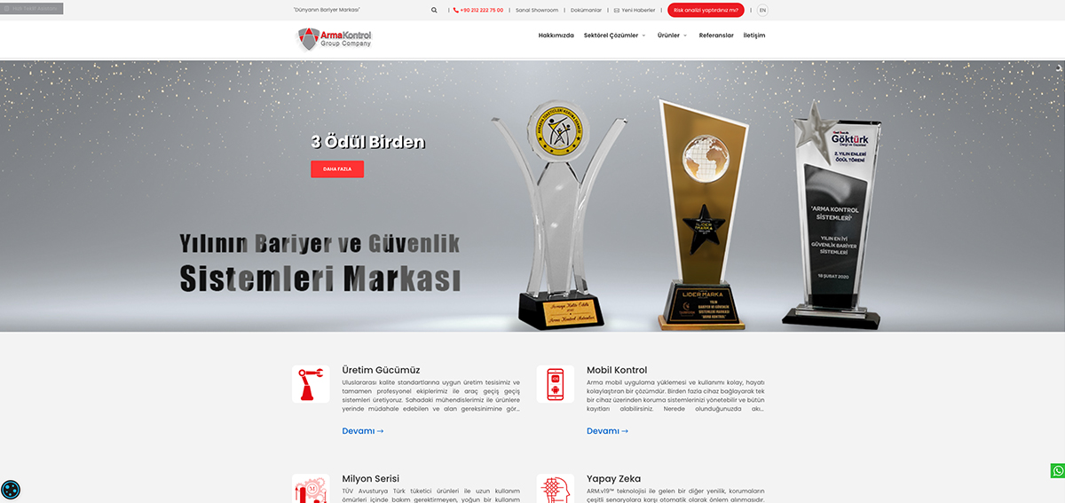 Arma Kontrol - Web Tasarım ve Dijital Pazarlama Hizmetleri