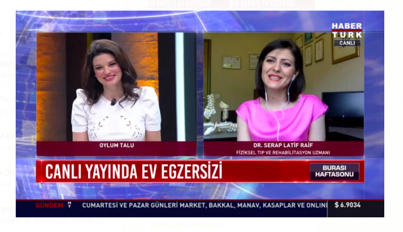 HABERTÜRK TV'de  Oylum Talu'nun konuğu olduk