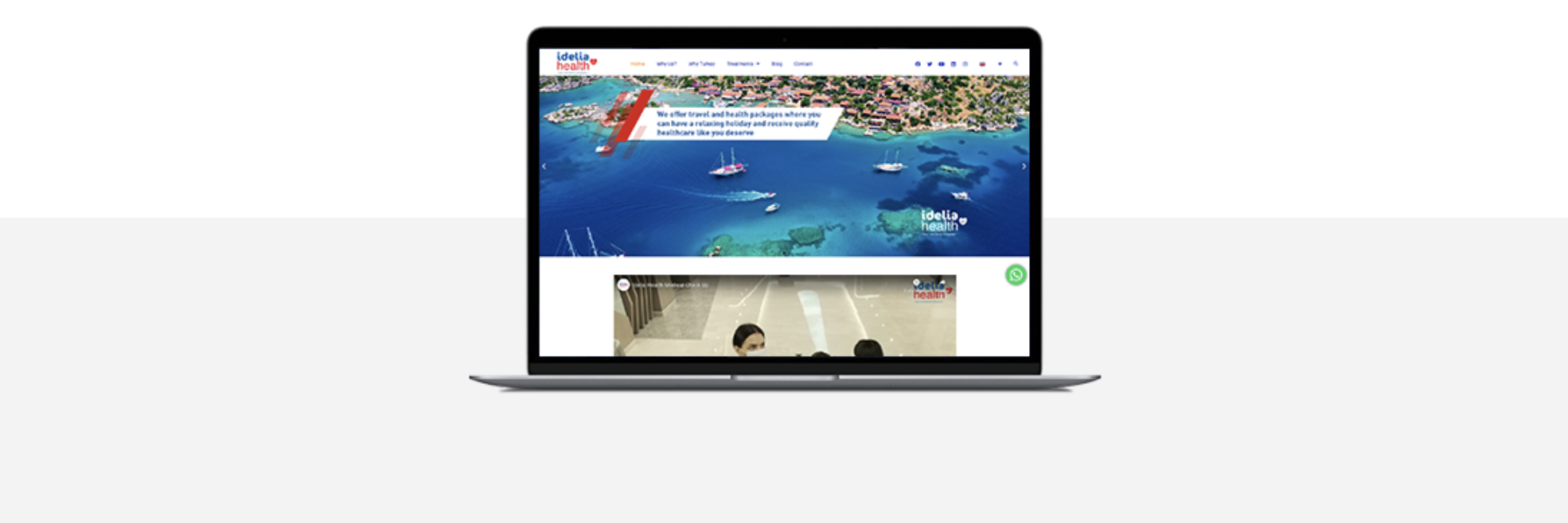 Idelia Health Web Site