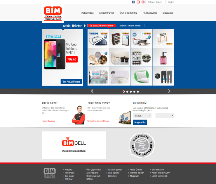 bim web sitesi tasarımı