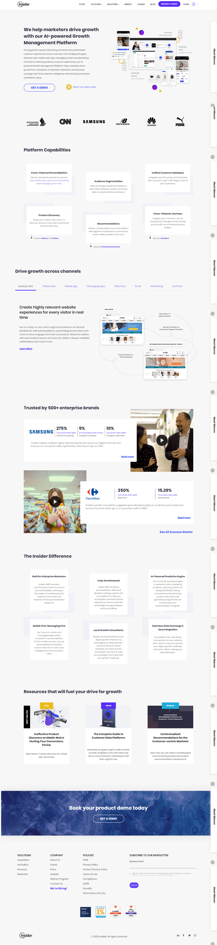 insider web sitesi tasarımı