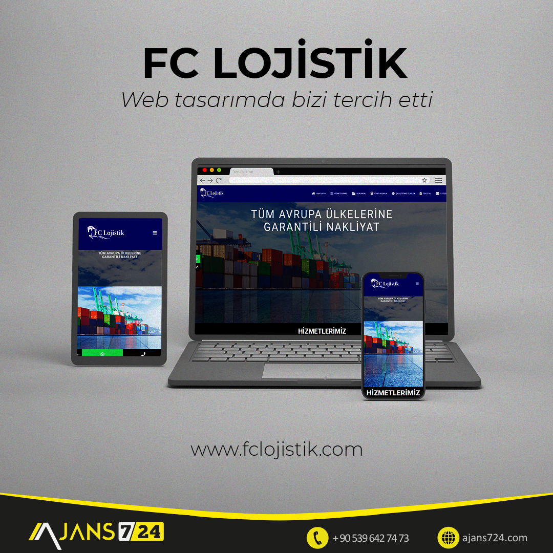 FC Lojistik Web Tasarımı
