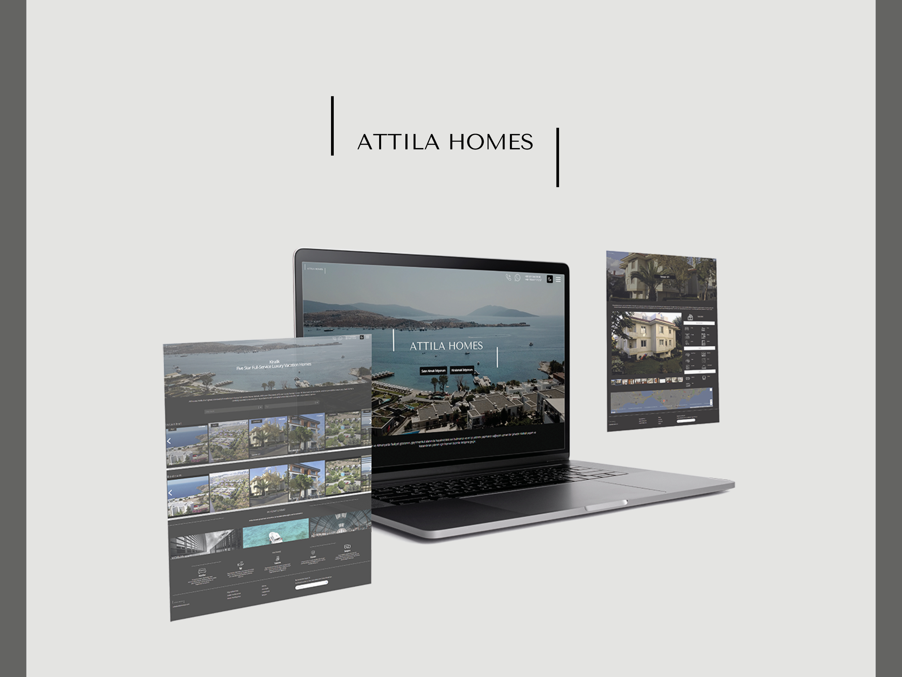 Attila Homes Web Sitesi Tasarımı