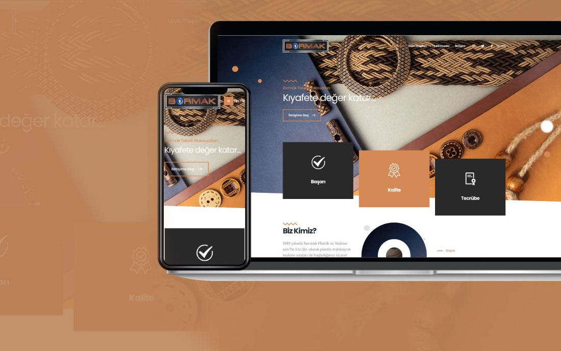 Bormaks web sitesi tasarımı