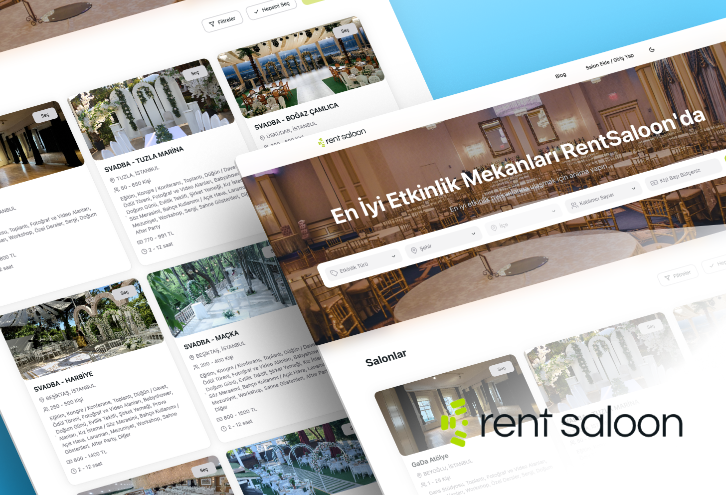 Web Yazılım Geliştirme RentSaloon