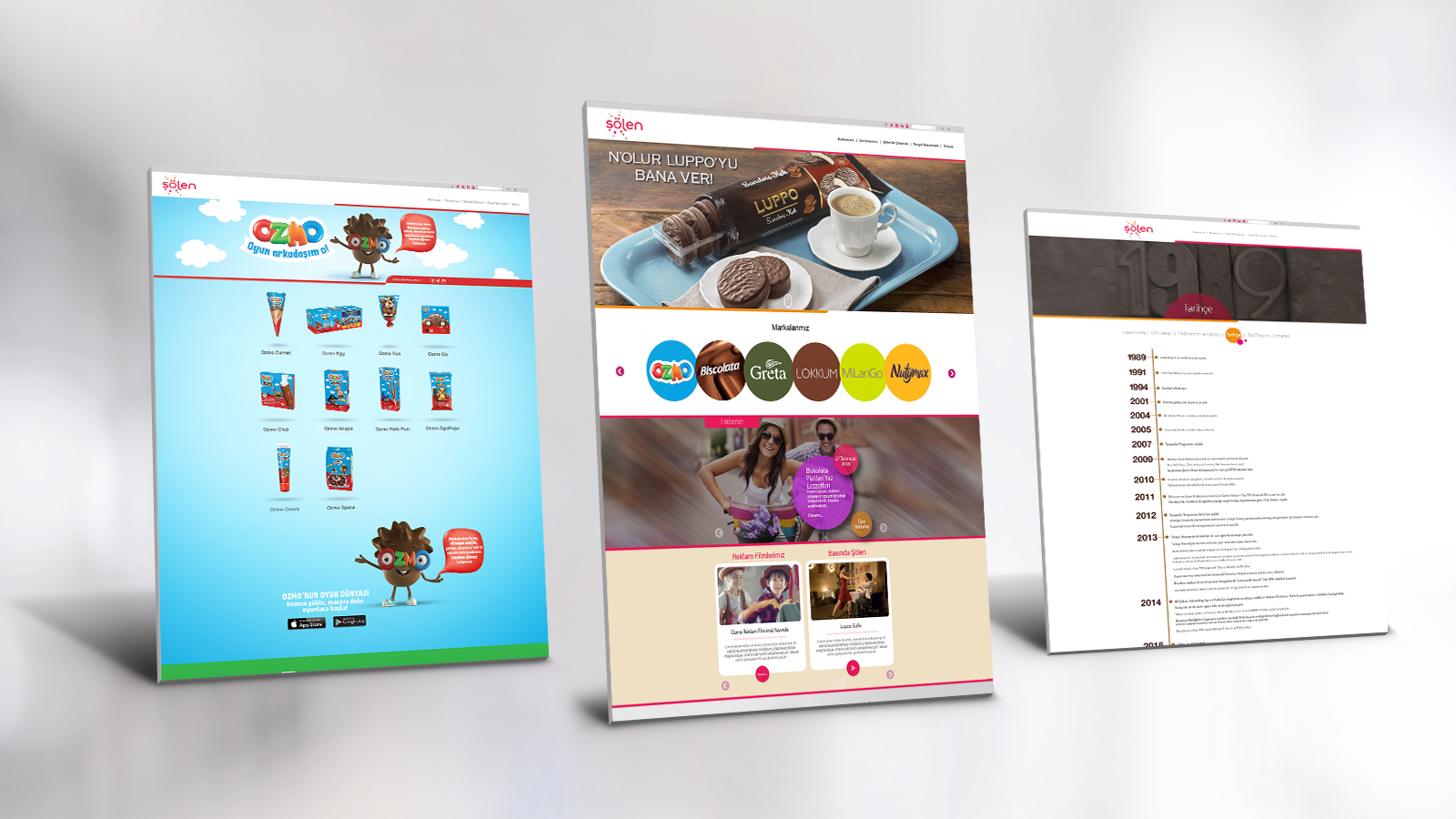 Şölen Web Sitesi Tasarımı ve Yazılımı