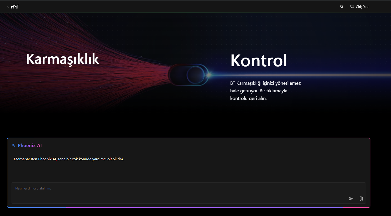 HST Phoenix AI - Web Sitesi
