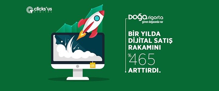 Doğa Sigorta Dönüşüm Rakamlarını %465 Artırdı!