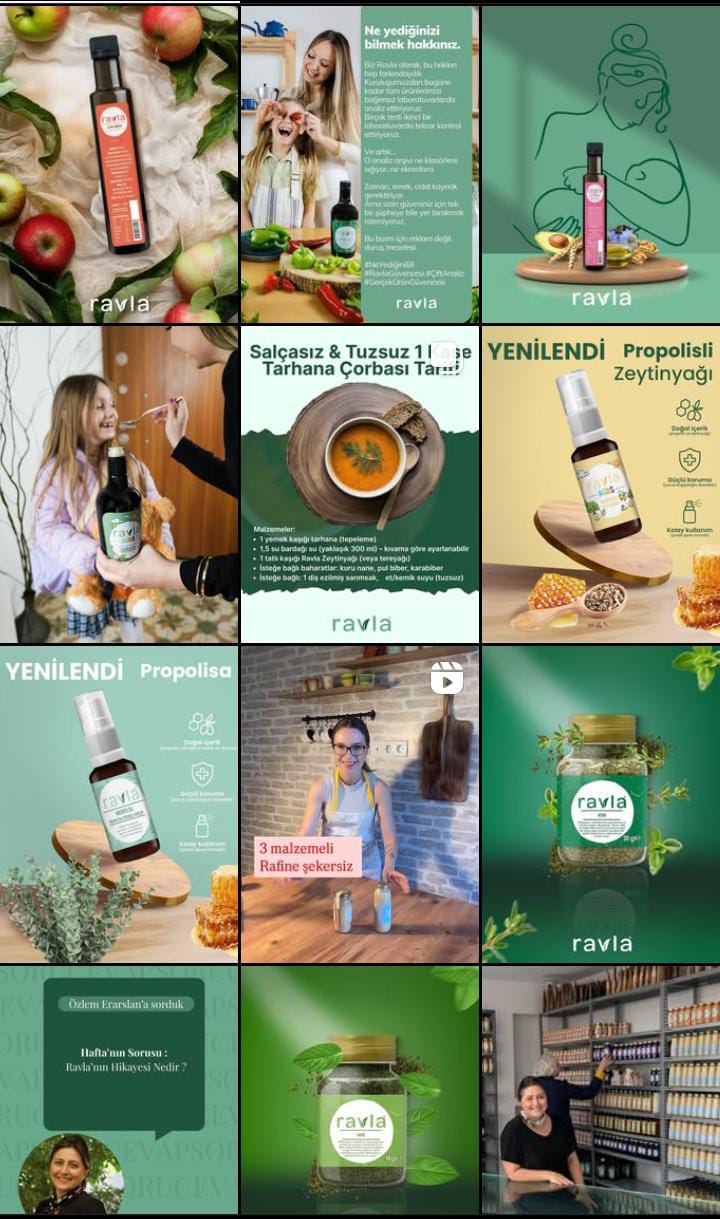 Ravla – Sosyal Medya Stratejisi ve İçerik Üretimi ile Marka Bilinirliği Artışı