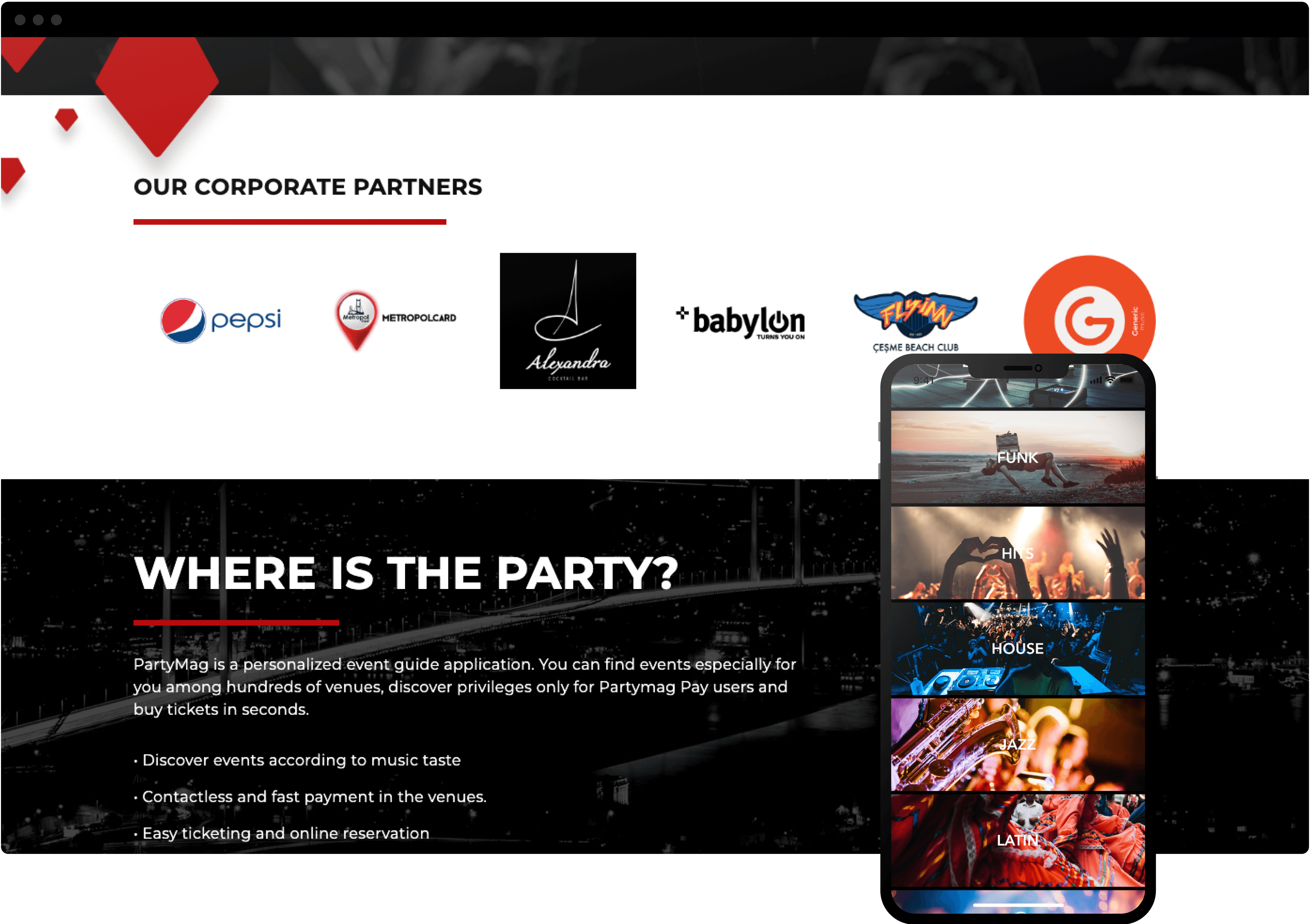 PartyMag Mobile App